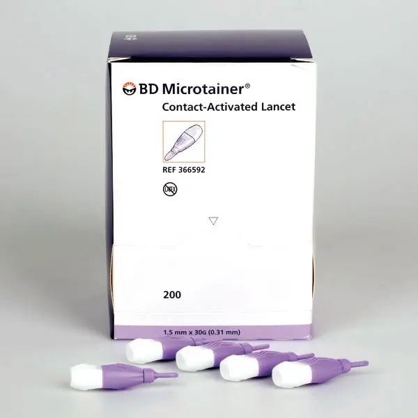 BD Microtainer contact-activated lancet 