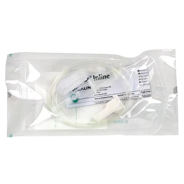 Intrapure inline infusion set, B.Braun Infusion set, with 2 µm infusion filter