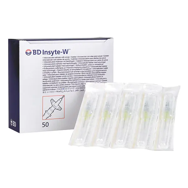 BD Insyte-W IV Catheter with Wing 