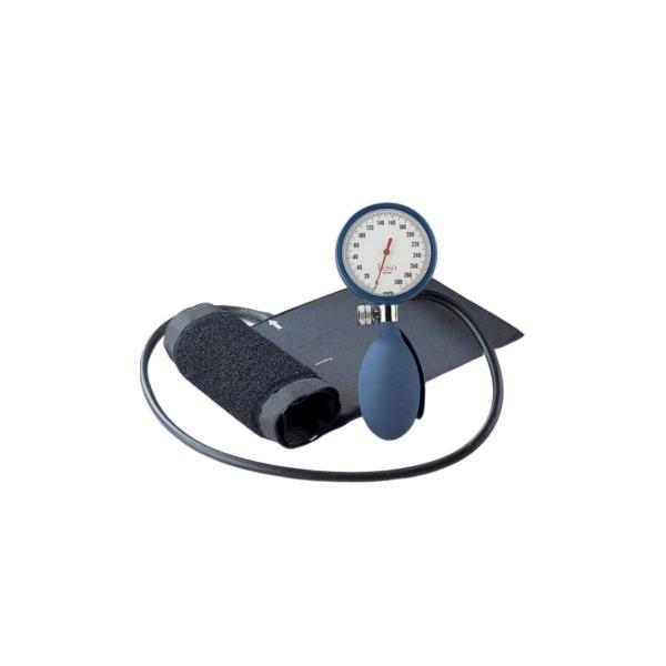 Blutdruckmessgerät Clinicus I, blau, mit Klettenmanschette 