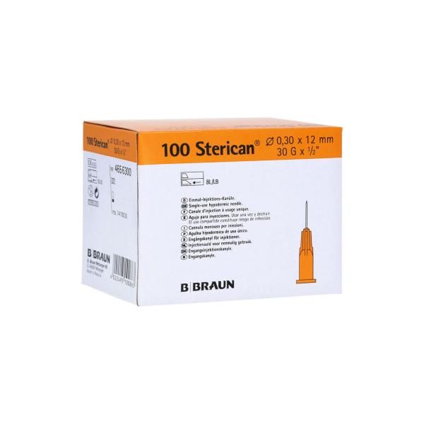 Sterican Insulin-Kanülen 30G Gelb 0,30x12mm 100Stk. 