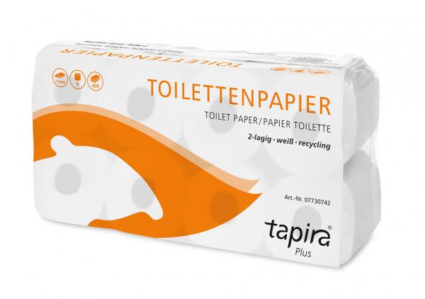 Toilettenpapier 2-lagig Tapira Top 64 x 250 Blatt 